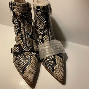 Nine West Carrillo Cutout Buckle Booties